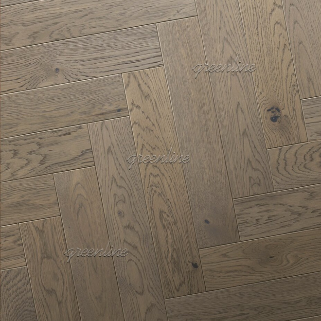 Паркет ёлка Greenline  407 Шамплейн венгерская 407 Шамплейн 15х125х520 - фото 1