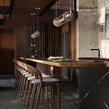 Кварц виниловый ламинат Quartz Parquet Классик 409 Дуб Средиземноморский - 4
