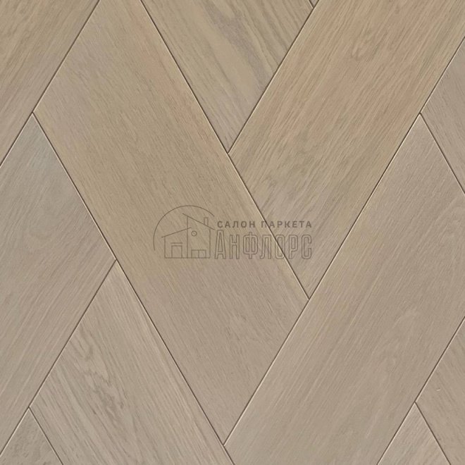 Паркет ёлка Brinel Brinel Дуб Жемчуг - фото 1