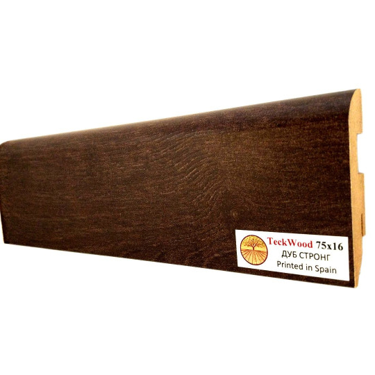 Плинтус TeckWood Цветной 100х16 Дуб Стронг (Oak Strong) - фото 1