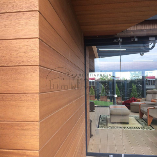 Террасная доска  Меранти фасадная - фото 1