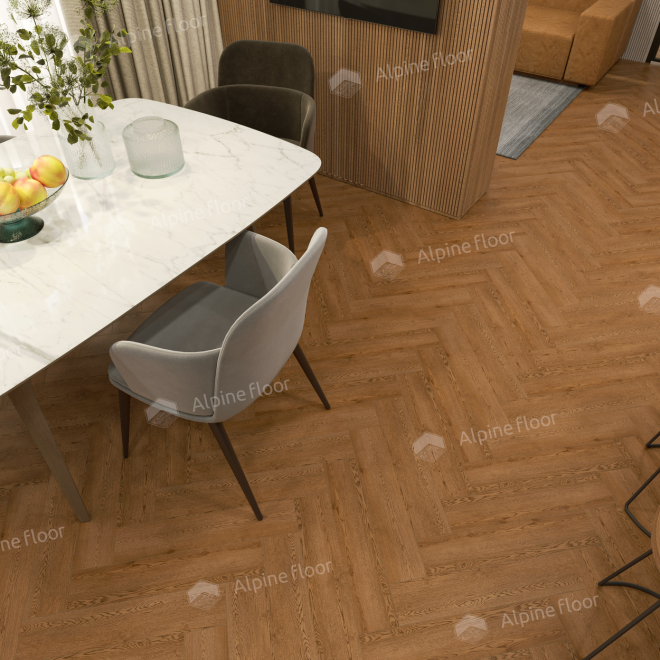 Кварц виниловый ламинат Alpine Floor Parquet Light ECO 13-32 Дуб Селена - фото 3