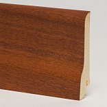 Плинтус Pedross 80x20 шпонированный - Махагон - 