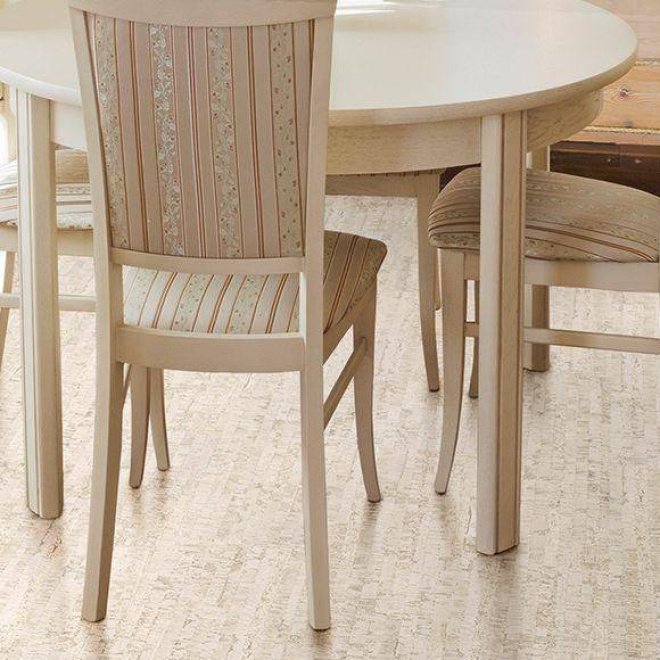Пробковый пол Corkstyle EcoCork Linea White - фото 3