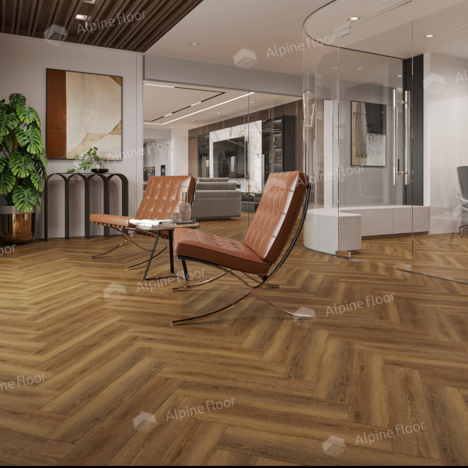 Кварц виниловый ламинат Alpine Floor Parquet Light ECO 13-33 Дуб Далим - фото 2