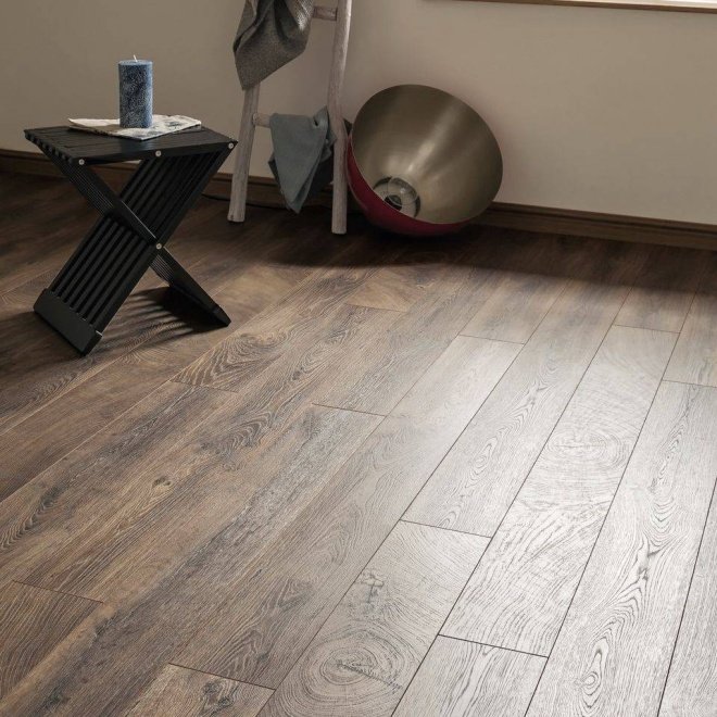 Ламинат Kaindl Natural Touch Premium Plank 32-10 Natural Touch Premium Plank 32-10 Дуб Барк (Fresco Bark RE ENDgrain) К4382 - фото 4