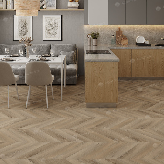 Кварцвиниловая плитка Alpine Floor Chevron Alpine LVT Дуб Синистра ECO 20-6
- фото 2