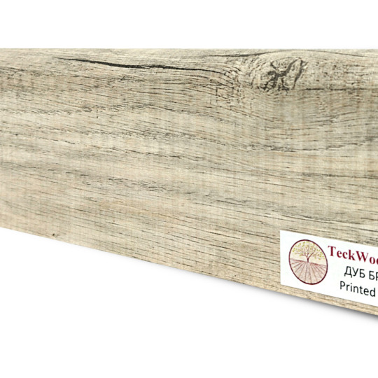 Плинтус TeckWood Цветной 75x16 Дуб Бруклин - фото 1