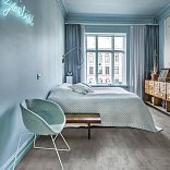 Паркетная доска Kahrs Дуб Pearl Grey Strip Kahrs - 1