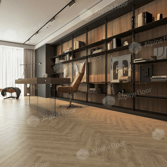 Ламинат Alpine Floor Herringbone 8 Pro Herringbone 8 Pro LF102-07 Дуб Прованс - фото 3