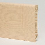Плинтус Pedross 95x15 шпонированный - Ясень белёный - 