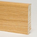 Плинтус Pedross 80х18 шпонированный - Дуб затёртый - 