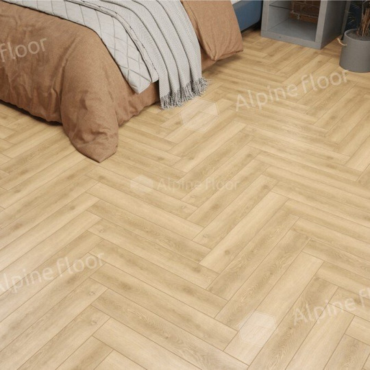 Ламинат Alpine Floor Herringbone 8 Pro Herringbone 8 Pro LF102-05 Дуб Шампань - фото 3