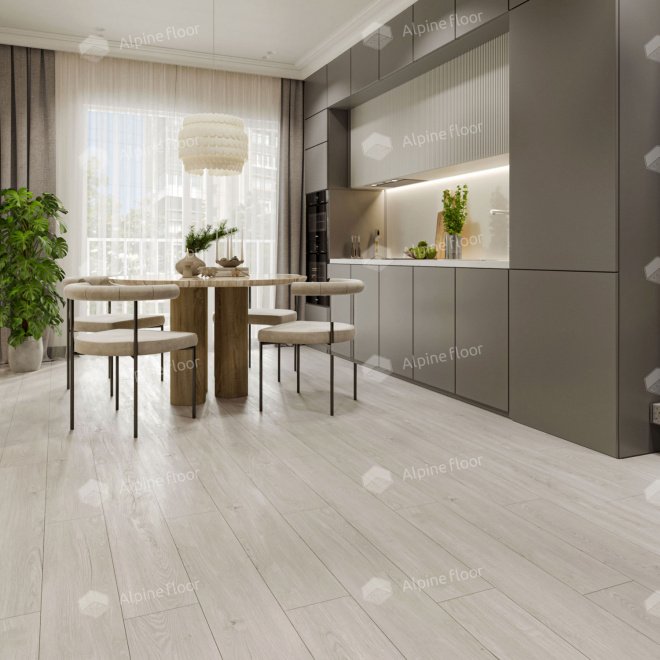 Кварц виниловый ламинат Alpine Floor Sequoia LVT ECO 6-1 Секвойя Титан - фото 2