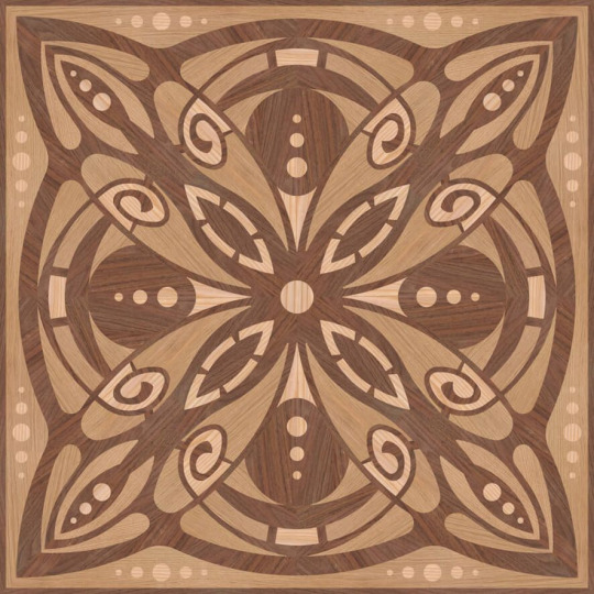 Художественный паркет Художественный паркет  Художественный паркет Р-046 (дуб радиал, мербау, орех, ясень, клен, груша, карельская береза) - фото 1