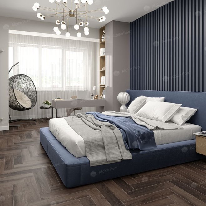Кварц виниловый ламинат Alpine Floor Parquet Premium ECO 19-16 Фафнир - фото 2