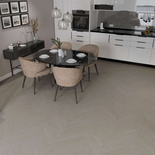 Паркет ёлка Esta Parket Chevron Indigo 15506 Oak CH Nova Elite Pearl - фото 3