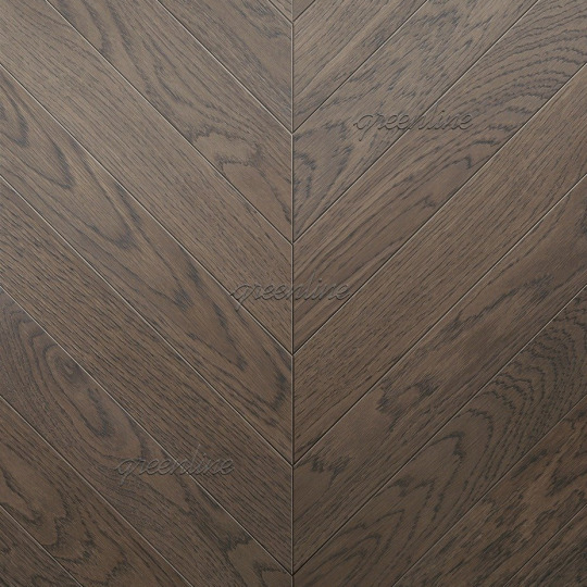 Паркет ёлка Greenline  316 Байкал французская 316 Байкал французская 15х125х600 - фото 2