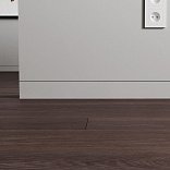 Плинтус Luxury Wood Decor Invisible™ Скрытый чёрный муар / RAL 9005 - 4