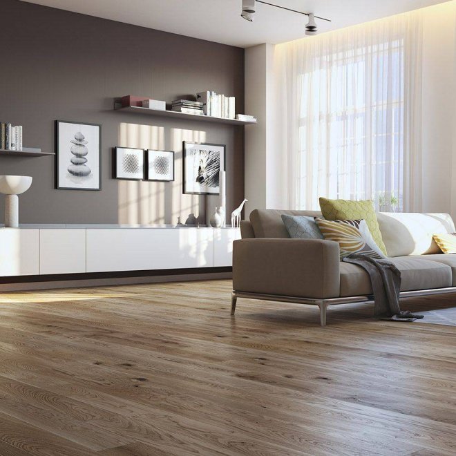 Паркетная доска Polarwood 1-полосная PW Oak Premium 188 Cottage Matt PW Oak Premium 188 Cottage Matt 14x188x2266 - фото 2