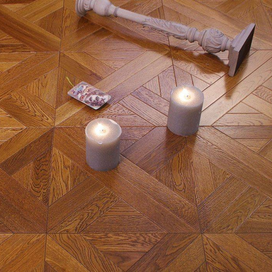 Модульный паркет Marco Ferutti Linea Linea Дуб Коньяк (браш) - фото 3