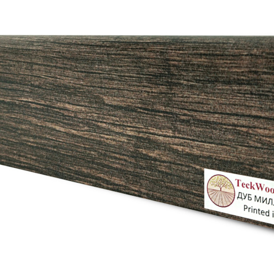 Плинтус TeckWood Цветной 75x16 Дуб Миллениум (Oak Millennium) - фото 1