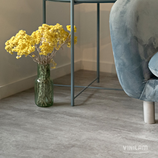 Кварц виниловый ламинат Vinilam КЕРАМО Stone Glue 71614 Цемент Светлый клеевой
- фото 4