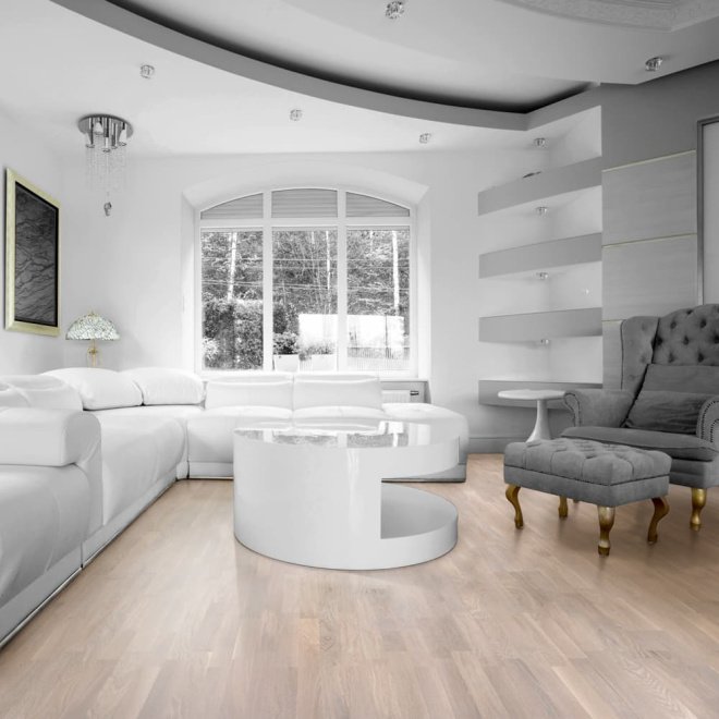 Паркетная доска Tarkett Salsa Premium Дуб Лунный камень браш/Oak Moonstone nature BR - фото 2