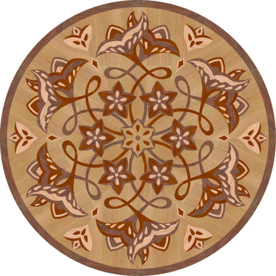 Художественный паркет Художественный паркет  Художественный паркет Р-034 (дуб радиал, мербау, орех, ясень) - фото 1