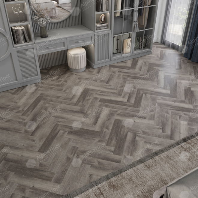 Кварц виниловый ламинат Alpine Floor Parquet Light ECO 13-13 Дуб Мерга - фото 6