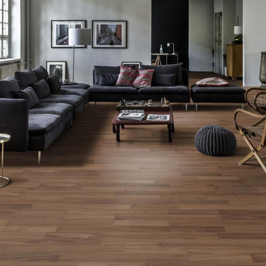 Паркетная доска Kahrs Орех Pure Walnut (2-пол.) - фото 2