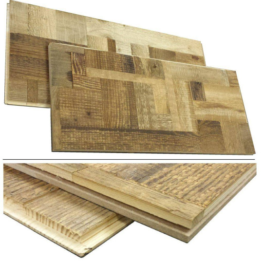 Стеновые панели Flitch Декоративные панели TECHNO Хаос коричневый - фото 1