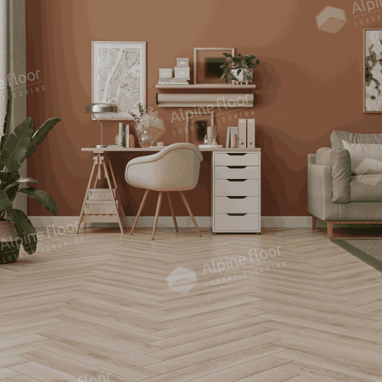 Ламинат Alpine Floor Herringbone 8 Pro Herringbone 8 Pro LF102-13 Дуб Берри - фото 2