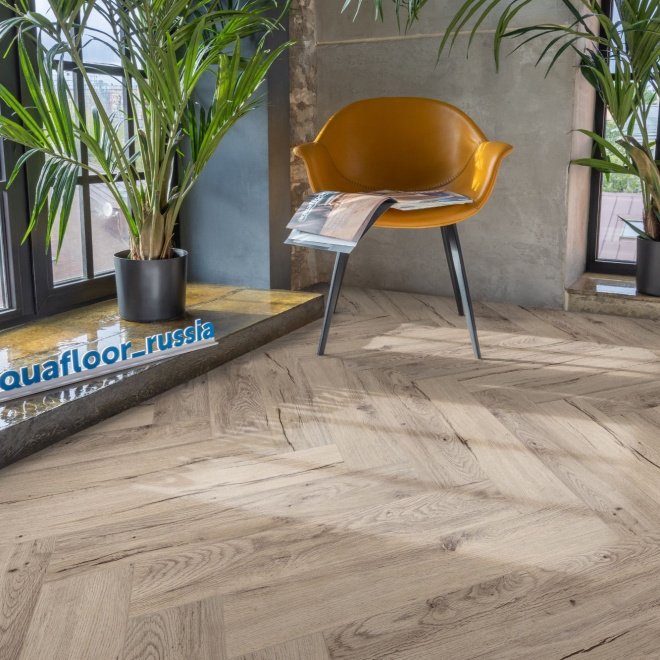 Кварц виниловый ламинат Aquafloor Parquet Glue AF2512PG - фото 3