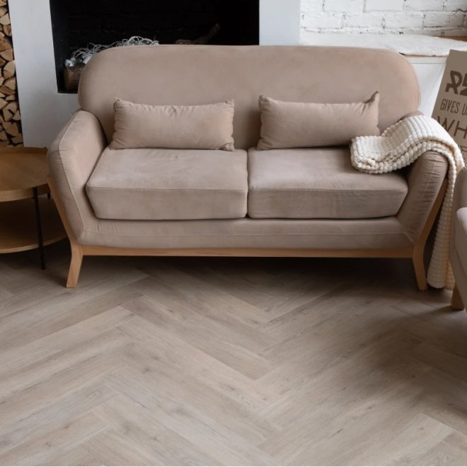 Кварц виниловый ламинат Vinilam VinilPol Herringbone 9944 Паркет Палладио - фото 5