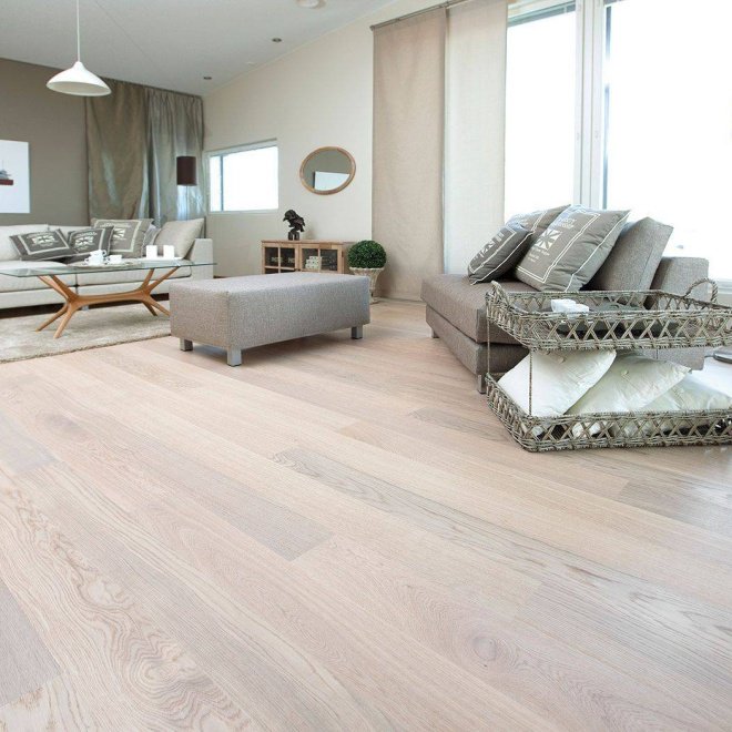 Паркетная доска Upofloor New Wave Oak Select Brushed New Marble Matt 3S - фото 3