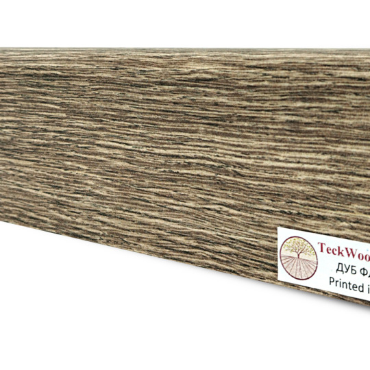 Плинтус TeckWood Цветной 75x16 Дуб Флекс (Oak Flax) - фото 1