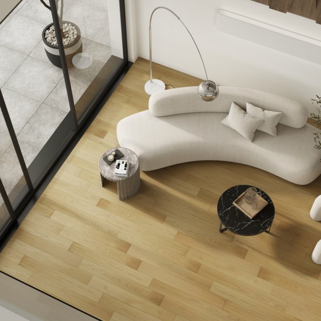 Кварц виниловый ламинат Quartz Parquet Классик 463 Дуб Медовый Раф - фото 3