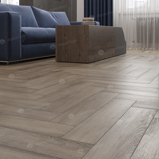 Кварц виниловый ламинат Alpine Floor Parquet Light ECO 13-15 Дуб Исида - фото 4