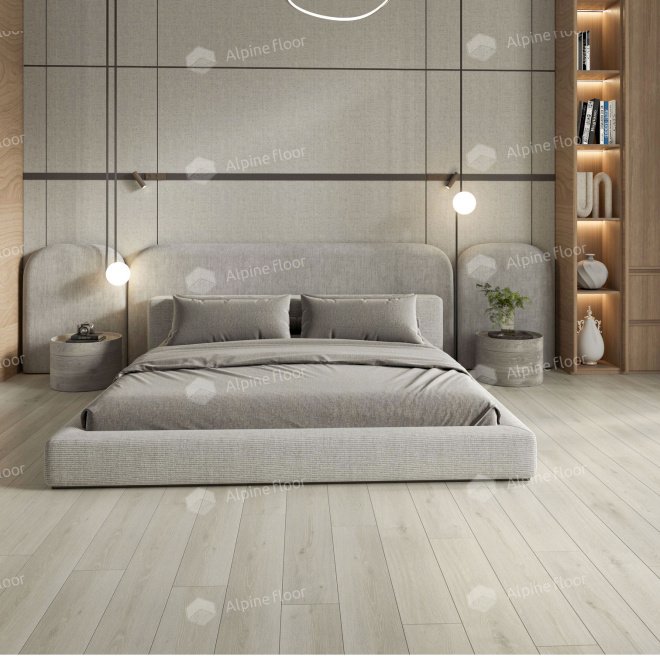 Кварц виниловый ламинат Alpine Floor Ultra LVT ECO 5-16 Дуб Пепельный - фото 2