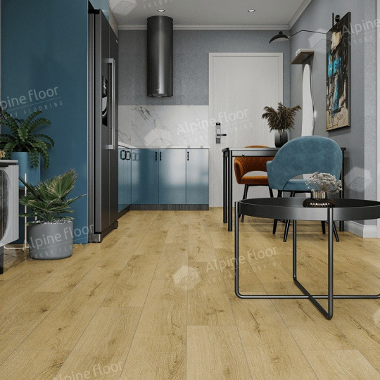 Кварц виниловый ламинат Alpine Floor Eclipse Super Matt ECO 21-7 Умбра
- фото 4