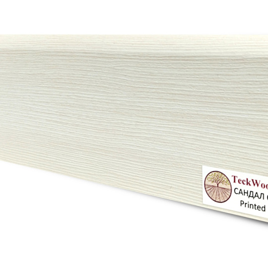 Плинтус TeckWood Цветной 75x16 Сандал Светлый - фото 1