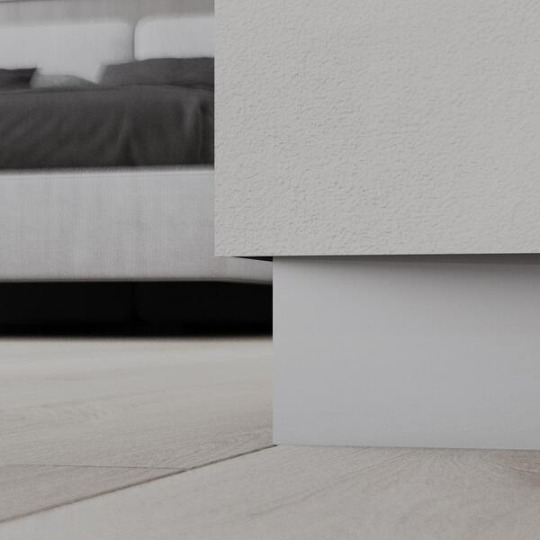 Плинтус Ликорн Скрытый С-02.2.2 Серебристый матовый - фото 4