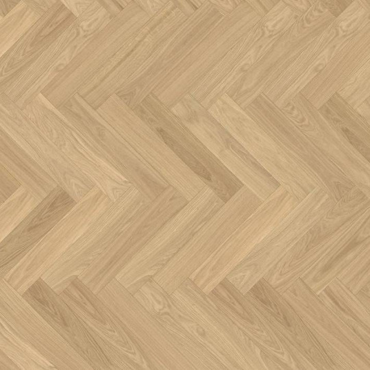 Паркет ёлка Kahrs Kahrs Дуб АВ дымчатое белое масло (Dim White oil) - фото 1