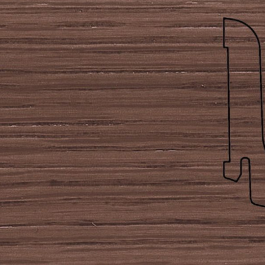 Плинтус Pedross 60х22 шпонированный - Дуб Сан-Антонио - фото 1