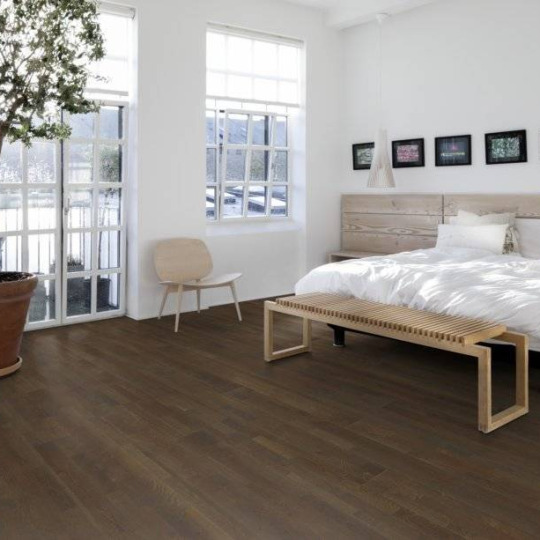 Паркетная доска Karelia Karelia Дуб Smoked Truffle
- фото 4