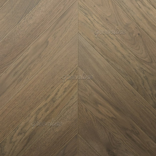 Паркет ёлка Greenline  823 Дуб Ксенон французская - фото 1