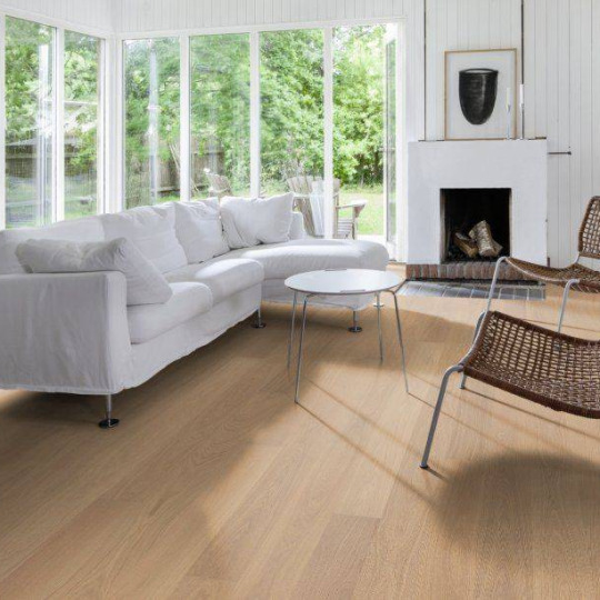 Паркетная доска Upofloor Ambient Oak 4 Grand 138 Brushed White Oiled
- фото 3