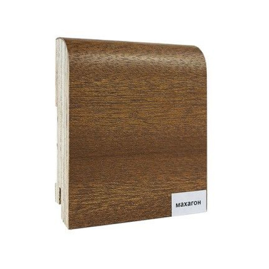 Плинтус Finitura Dekor шпонированный Махагон - фото 1