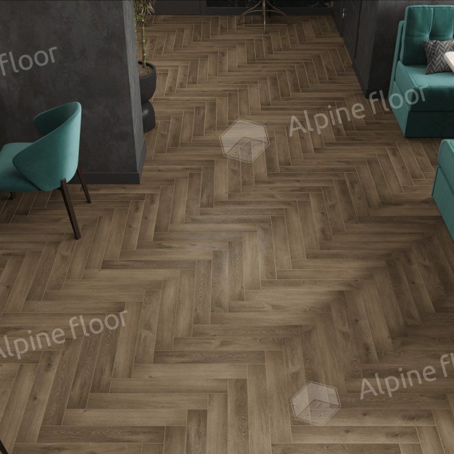 Ламинат Alpine Floor Herringbone 12 Pro Herringbone 12 Pro LF106-11 Дуб Анжу - фото 3